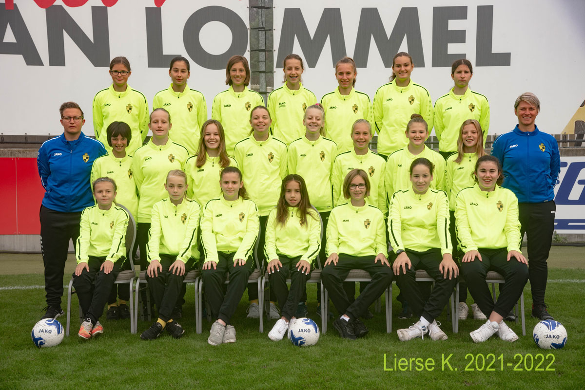 Ploegfoto Lierse K. Dames seizoen 2021-2022